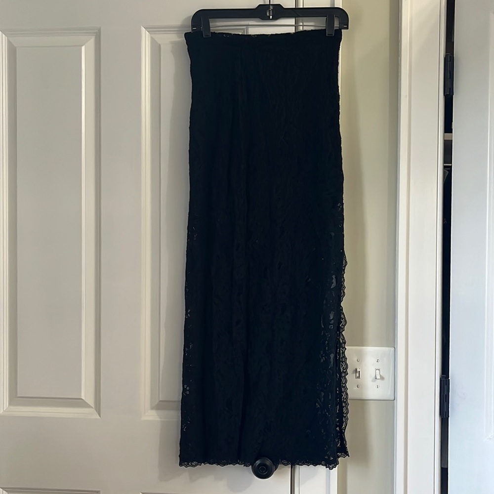 Band of Gypsies Black Maxi Skirt